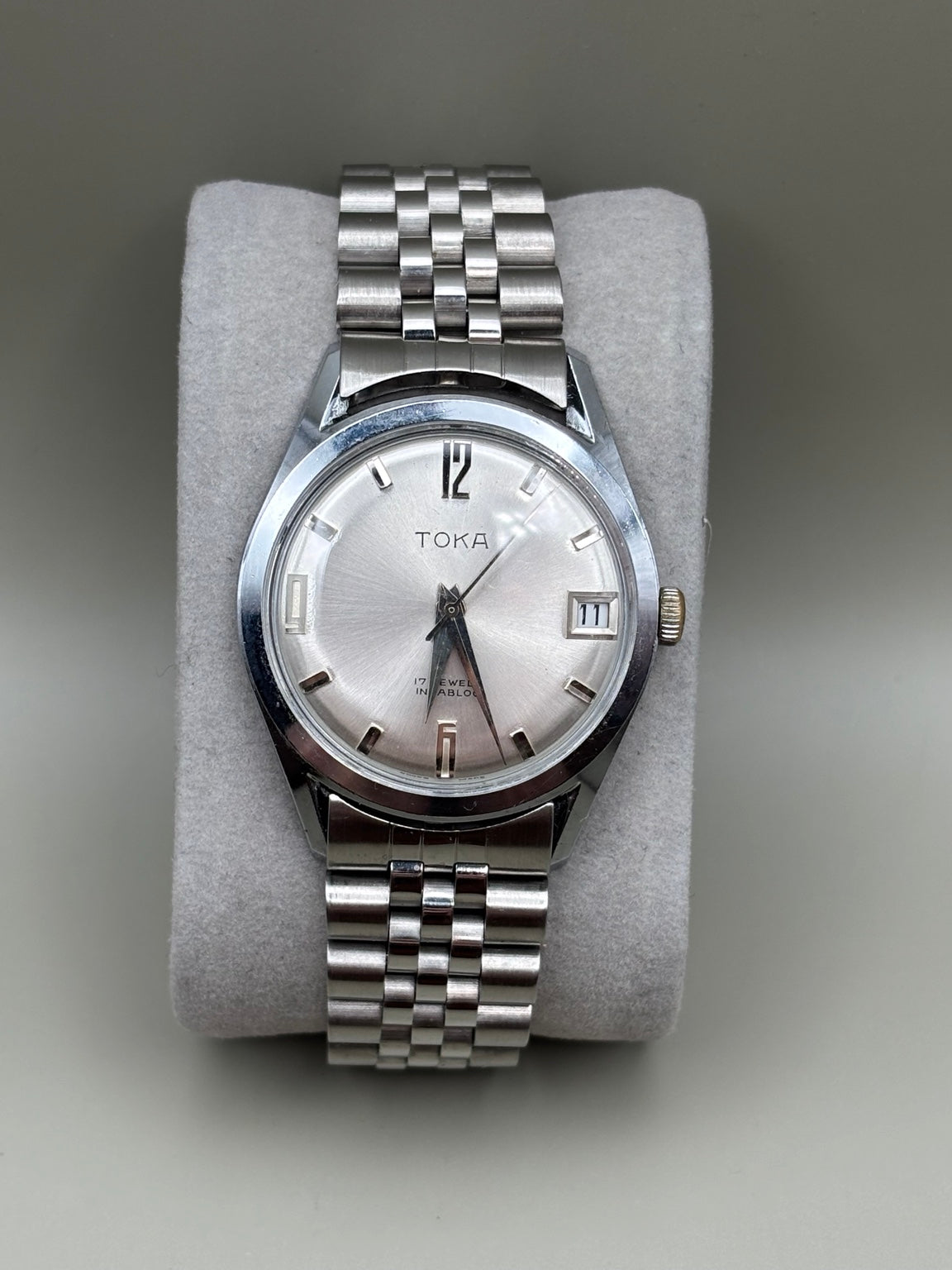 Toka vintage mekanisk klocka – bild 1
