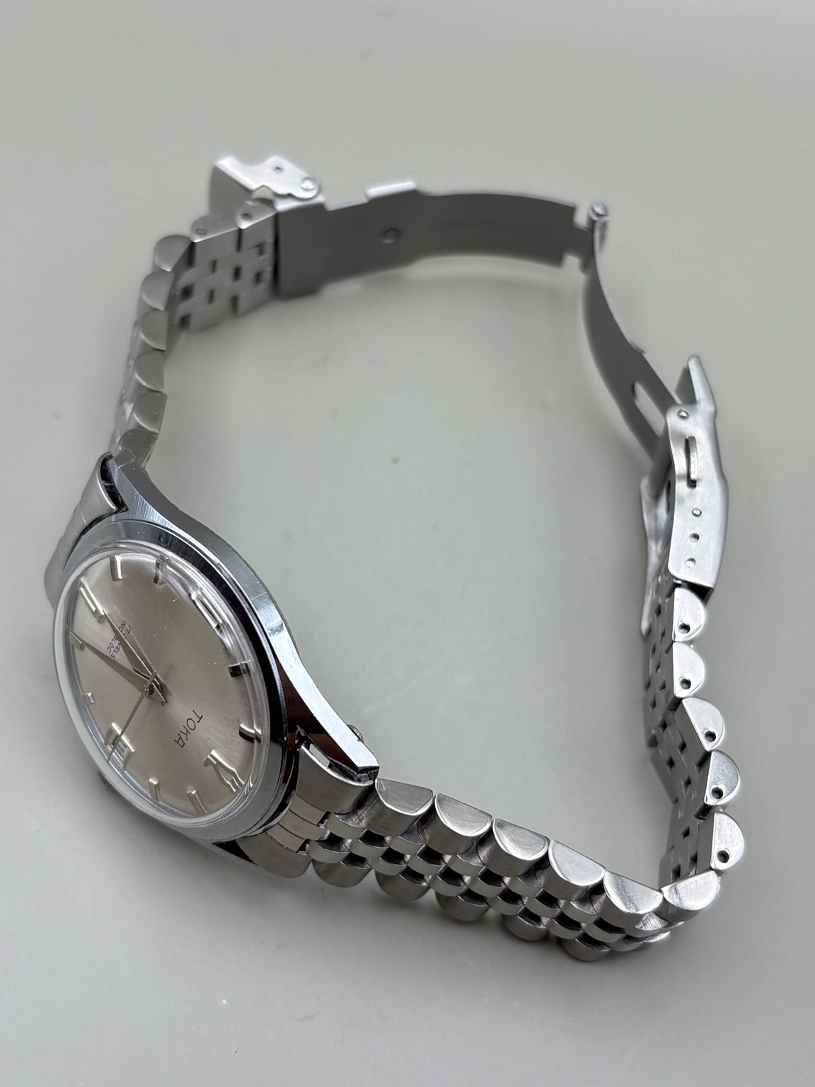Toka vintage mekanisk klocka – bild 4